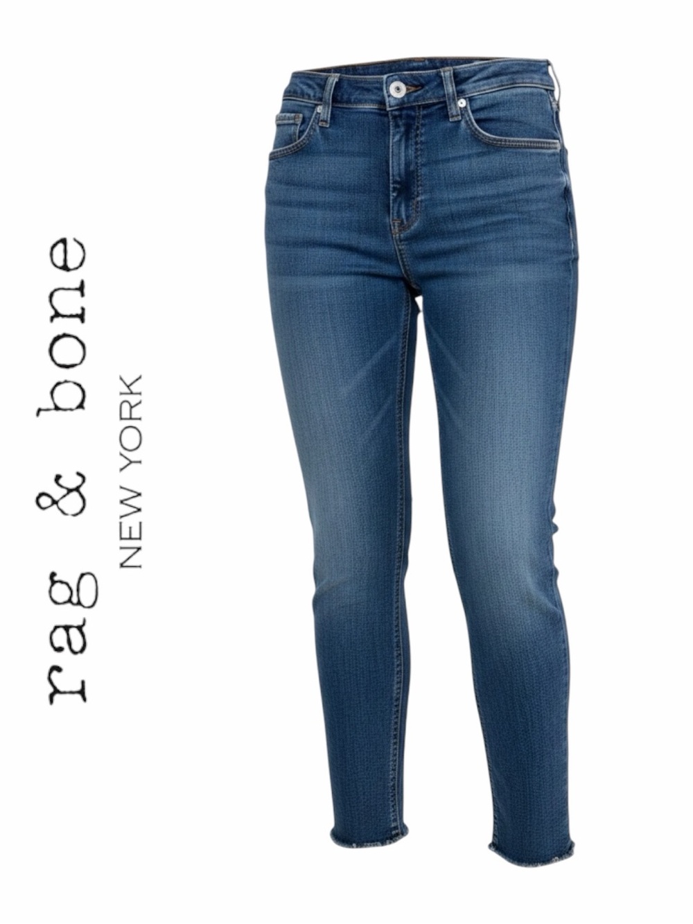 Rag & Bone Cate Mid-Rise Skinny Jeans